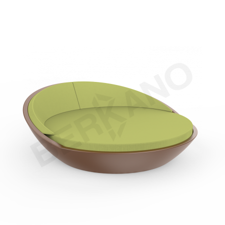 Шезлонг Riviera Brown, Green