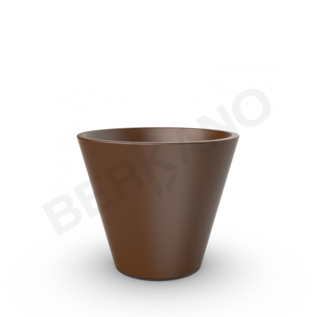 Кашпо Cone 50 DB Brown