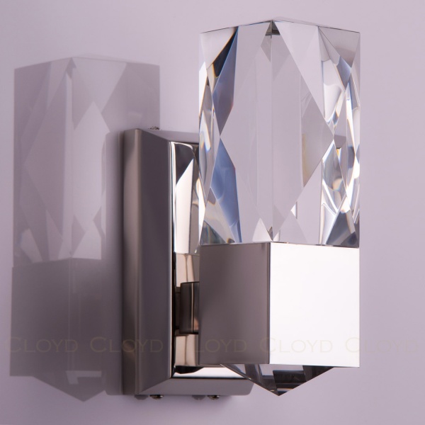 Бра Cloyd CRYO W1 / выс. 22 см - хром (арт.20174) от интернет-магазина IDODOM.RU