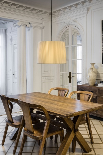 Люстра Samba Simple черный/бежевый от интернет-магазина IDODOM.RU