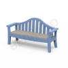 Скамейка Province Wave Blue, Light grey