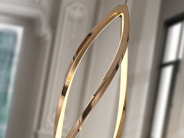 Adele Подвесной светильник небольшой розовое золото от интернет-магазина IDODOM.RU