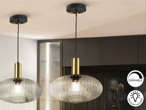 Подвесной светильник Norma 1L прозрачный от интернет-магазина IDODOM.RU