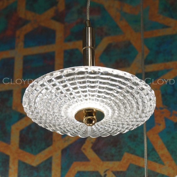 Подвесной светильник Cloyd PANORAMIC P1 / Ø20 см - золото (арт.11518) от интернет-магазина IDODOM.RU