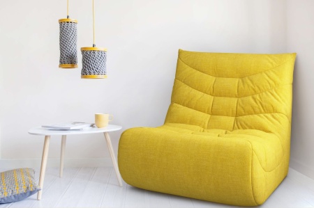 Бескаркасное кресло Смайл - Мисс микрошенилл