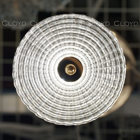 Подвесной светильник Cloyd PANORAMIC P1 / Ø20 см - золото (арт.11518) от интернет-магазина IDODOM.RU