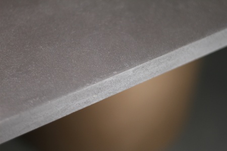 Обеденный стол Гиппо. Отделка микробетон(столешница) и жидкий металл(ноги). от интернет-магазина IDODOM.RU