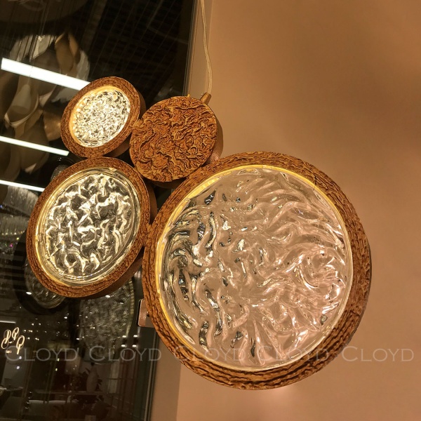 Подвесной светильник Cloyd MANOA-A P3 / латунь (арт.11243) от интернет-магазина IDODOM.RU