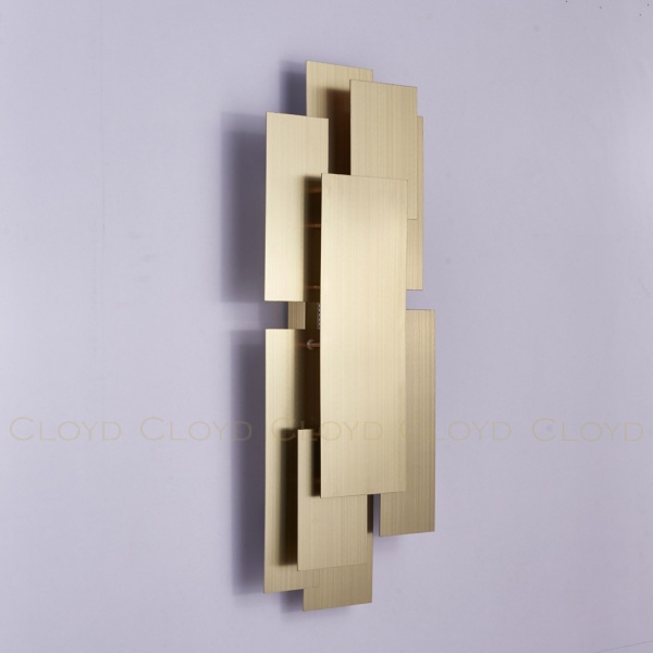 Бра Cloyd ARMOR W1 / выс. 65 см - латунь (арт.20279) от интернет-магазина IDODOM.RU