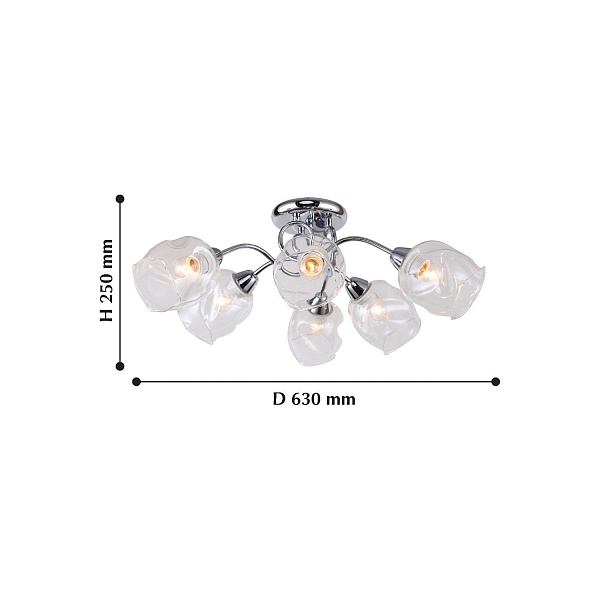 Люстра потолочная Bento от интернет-магазина IDODOM.RU