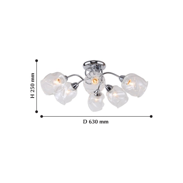 Люстра потолочная Bento от интернет-магазина IDODOM.RU