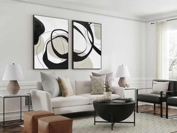 Картина акриловая Actio II 80X120 от интернет-магазина IDODOM.RU