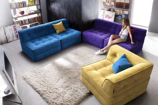 Гоа Угловой - Эконом микровелюр