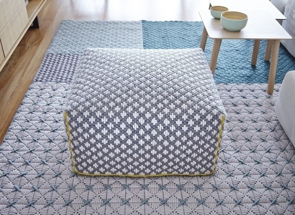 Пуф большой Silai Light grey от интернет-магазина IDODOM.RU