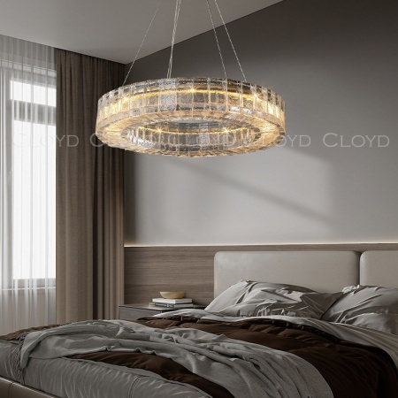 Люстра Cloyd TANGEISER C1 / Ø61 см - золото (арт.11472) от интернет-магазина IDODOM.RU