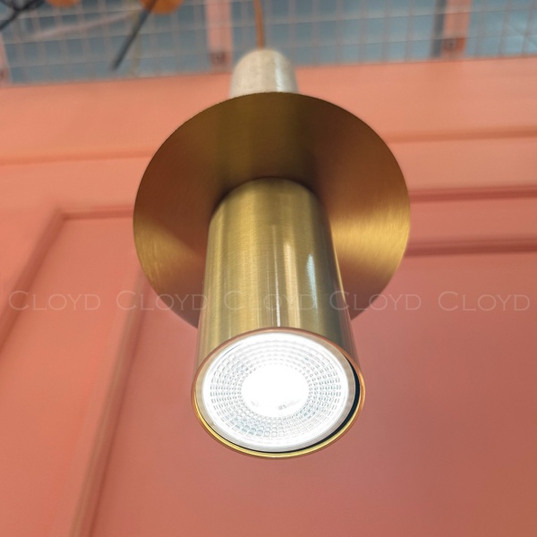 Подвесной светильник Cloyd CLARNET-C P1 / выс. 33 см - травертин (арт.11542) от интернет-магазина IDODOM.RU