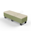 Скамейка Brick 180 Olive green, Bone Brown