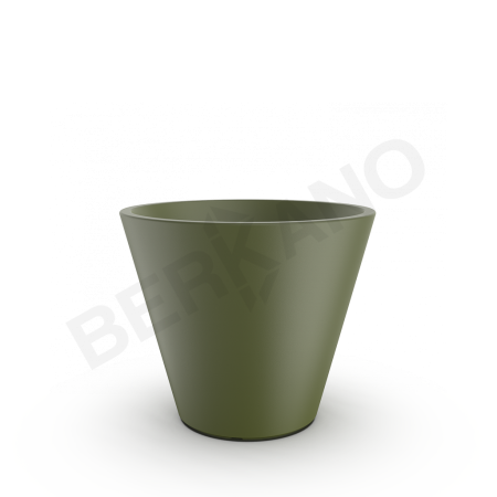 Кашпо Cone 50 Olive Green