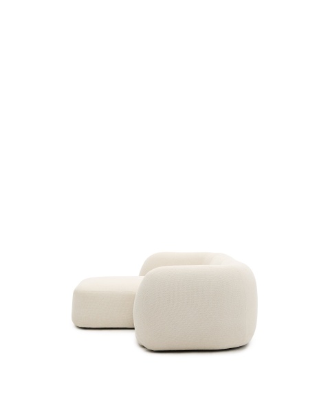 Модульный 2-местный диван Martina в экрю шенилле с левым шезлонгом 230 см от интернет-магазина IDODOM.RU