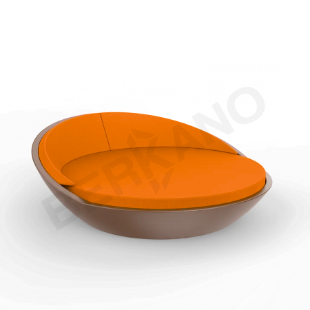 Шезлонг Riviera Brown, Orange
