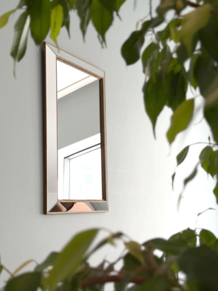 Зеркало Miriada mini gold от интернет-магазина IDODOM.RU