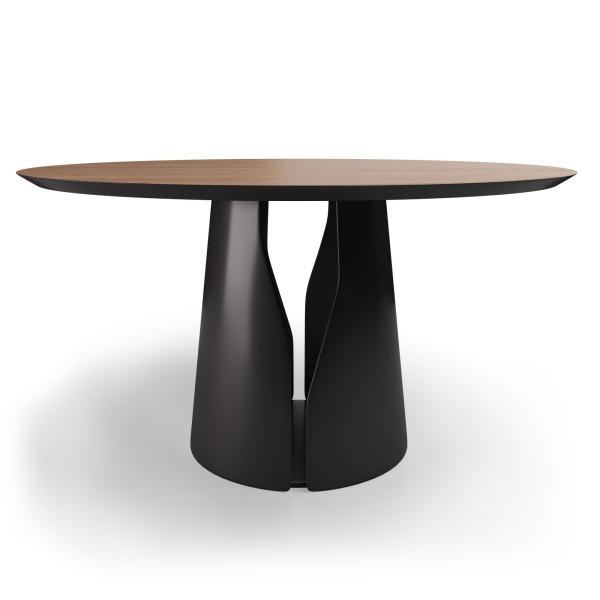 Стол круглый GIO 120, шпон от интернет-магазина IDODOM.RU