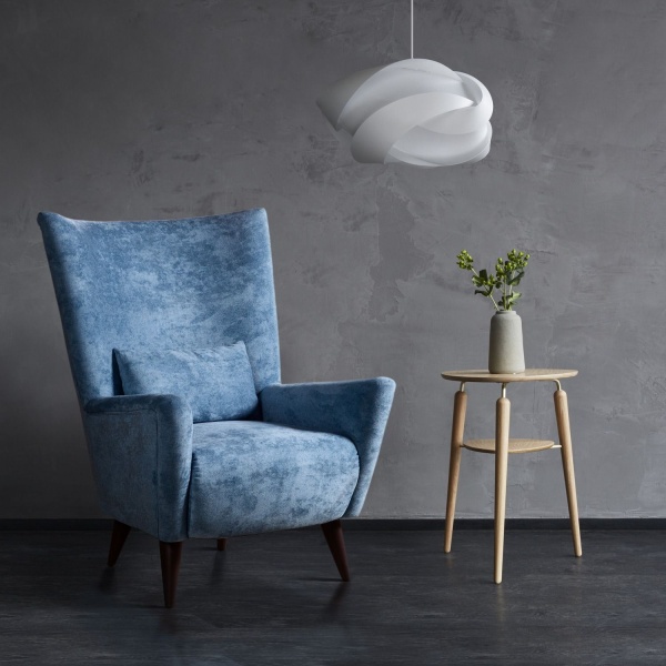 Кресло Dublin велюр синий от интернет-магазина IDODOM.RU