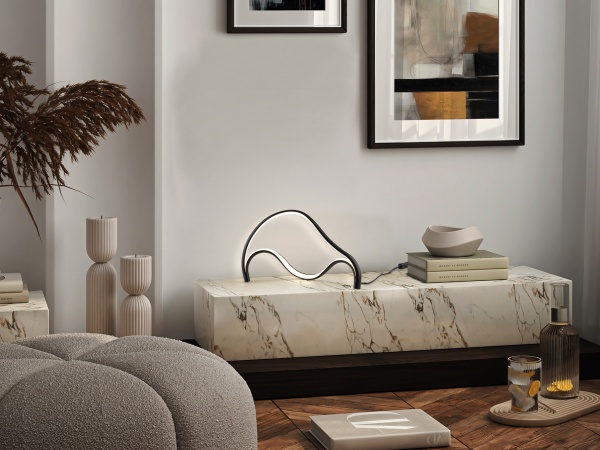 Настольная лампа Danza черная от интернет-магазина IDODOM.RU