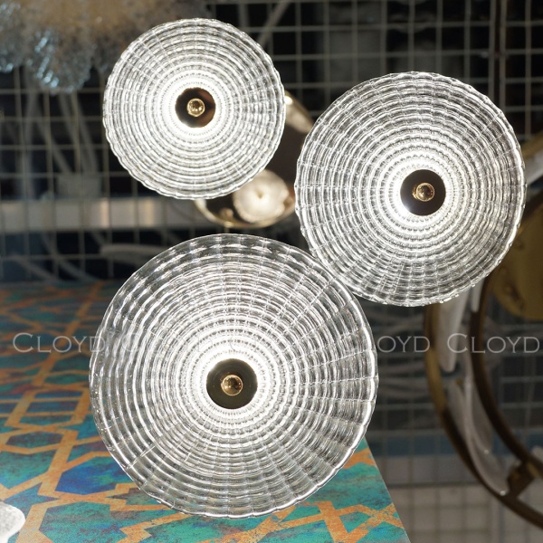 Подвесной светильник Cloyd PANORAMIC P3 / Ø25 см - золото (арт.11519) от интернет-магазина IDODOM.RU