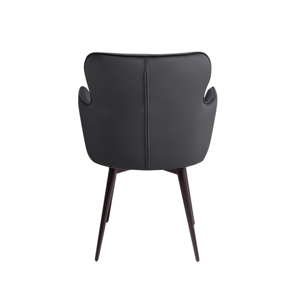 Стул c подлокотниками King, поворотный на 360 градусов, бархат серый 27 от интернет-магазина IDODOM.RU