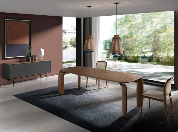 Обеденный стол 1151/DT-22067 из ореха от интернет-магазина IDODOM.RU