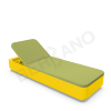 Шезлонг Grace Yellow, Green