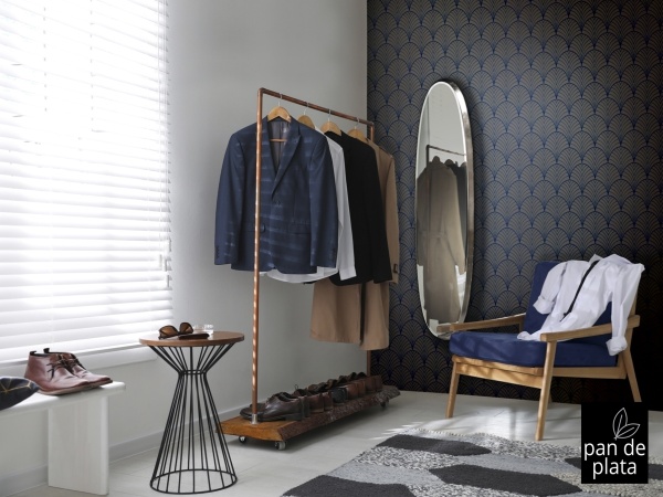 Зеркало Aries овальное 136x36 серебряное от интернет-магазина IDODOM.RU