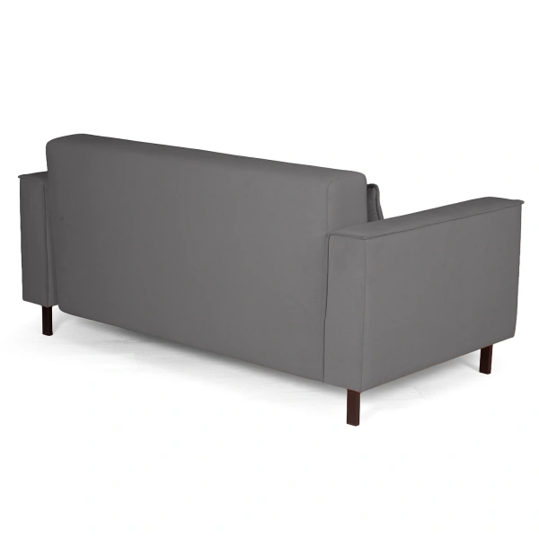 Club диван-кровать прямой, велюр Frost Smoke от интернет-магазина IDODOM.RU