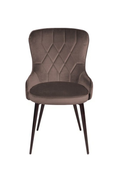 Стул Leonardo, бархат антрацит 14 от интернет-магазина IDODOM.RU