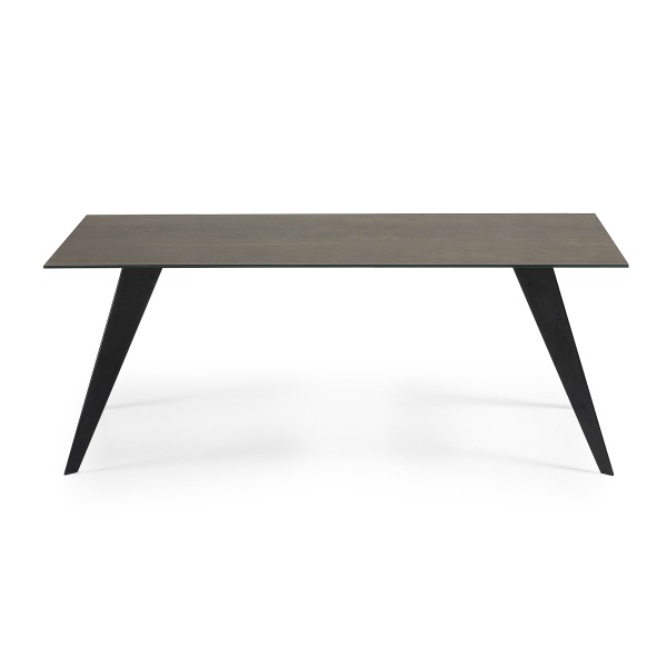 Стол Nack 200x100 керамика антрацитовый от интернет-магазина IDODOM.RU