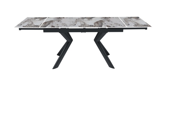 Стол раскладной Bridge (120+30+30), керамика глянцевая Pandora от интернет-магазина IDODOM.RU