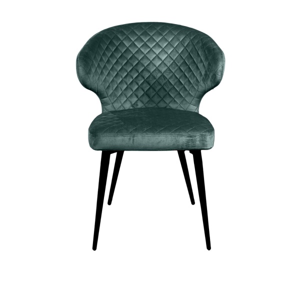 Стул Richard ромб, бархат зелёный 19 от интернет-магазина IDODOM.RU