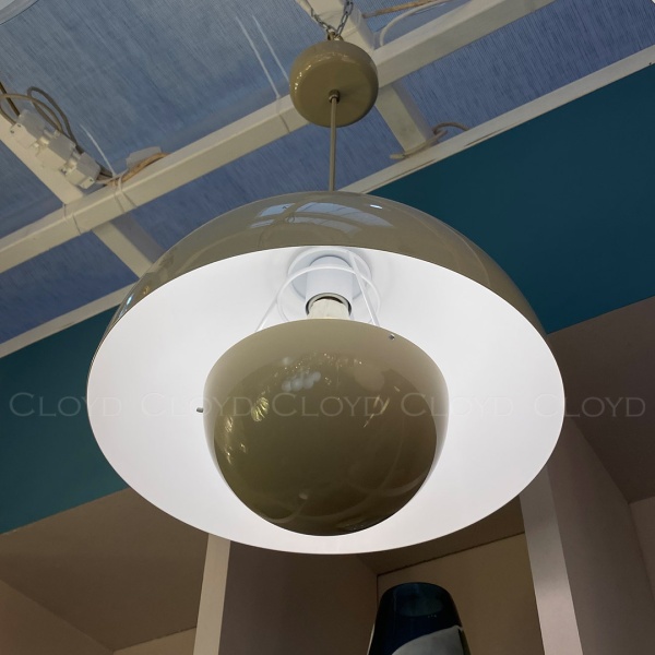 Подвесной светильник Cloyd ERMA-B P1 / Ø37 см - серый (арт.11399) от интернет-магазина IDODOM.RU