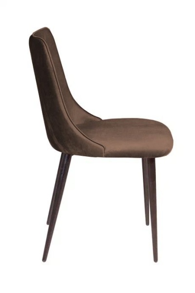 Стул Joe, бархат коричневый 12 от интернет-магазина IDODOM.RU