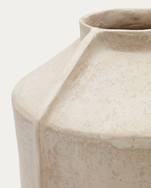 Meja Ваза из папье-маше бежевого цвета 47 см от интернет-магазина IDODOM.RU