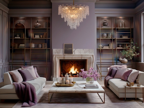 Люстра Cloyd PARSIFAL-A C16 / Ø80 см - шток - латунь (арт.11077) от интернет-магазина IDODOM.RU