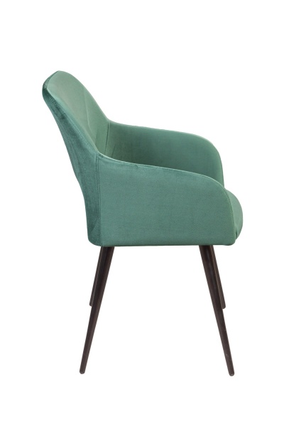 Стул Charlie поворотный 90 градусов, функция возврата, антишум, бархат зеленый 19 от интернет-магазина IDODOM.RU