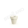 Кашпо classic 60 DB Bone коричневого цвета
