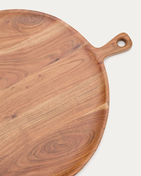 Eitene Маленькая круглая сервировочная доска из акации от интернет-магазина IDODOM.RU