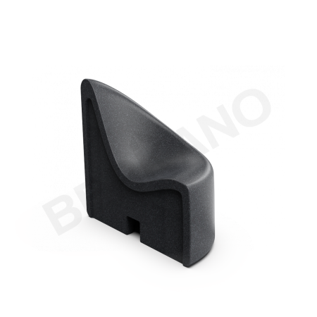 Диван Smoov Left Black Granite