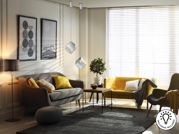 Подвесной светильник Priscila 1L хром от интернет-магазина IDODOM.RU