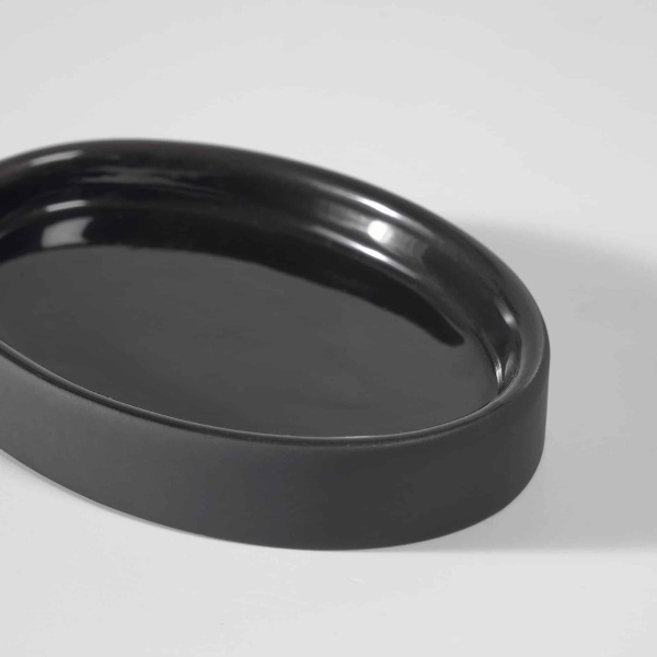 Мыльница Riga черная от интернет-магазина IDODOM.RU