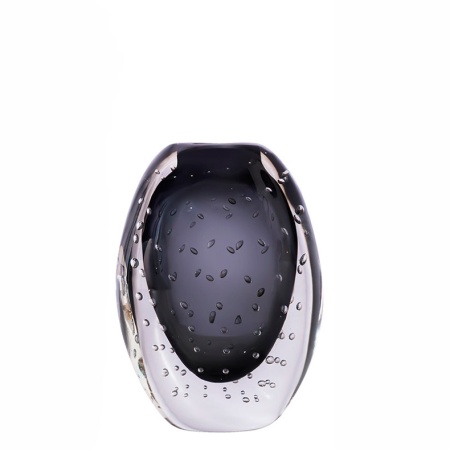 Ваза Cloyd ZANNY Vase / выс. 17 см - сер. стекло (арт.50050) от интернет-магазина IDODOM.RU