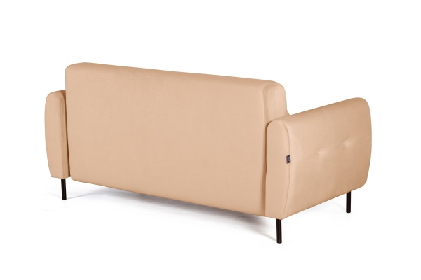 Siena диван-кровать прямой с подлокотниками, бархат бежевый 5 от интернет-магазина IDODOM.RU